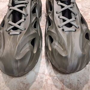 Adidas Adifom Q Silver Green/Metal Grey Sneakers Trainers Men's Size 12 Likenew